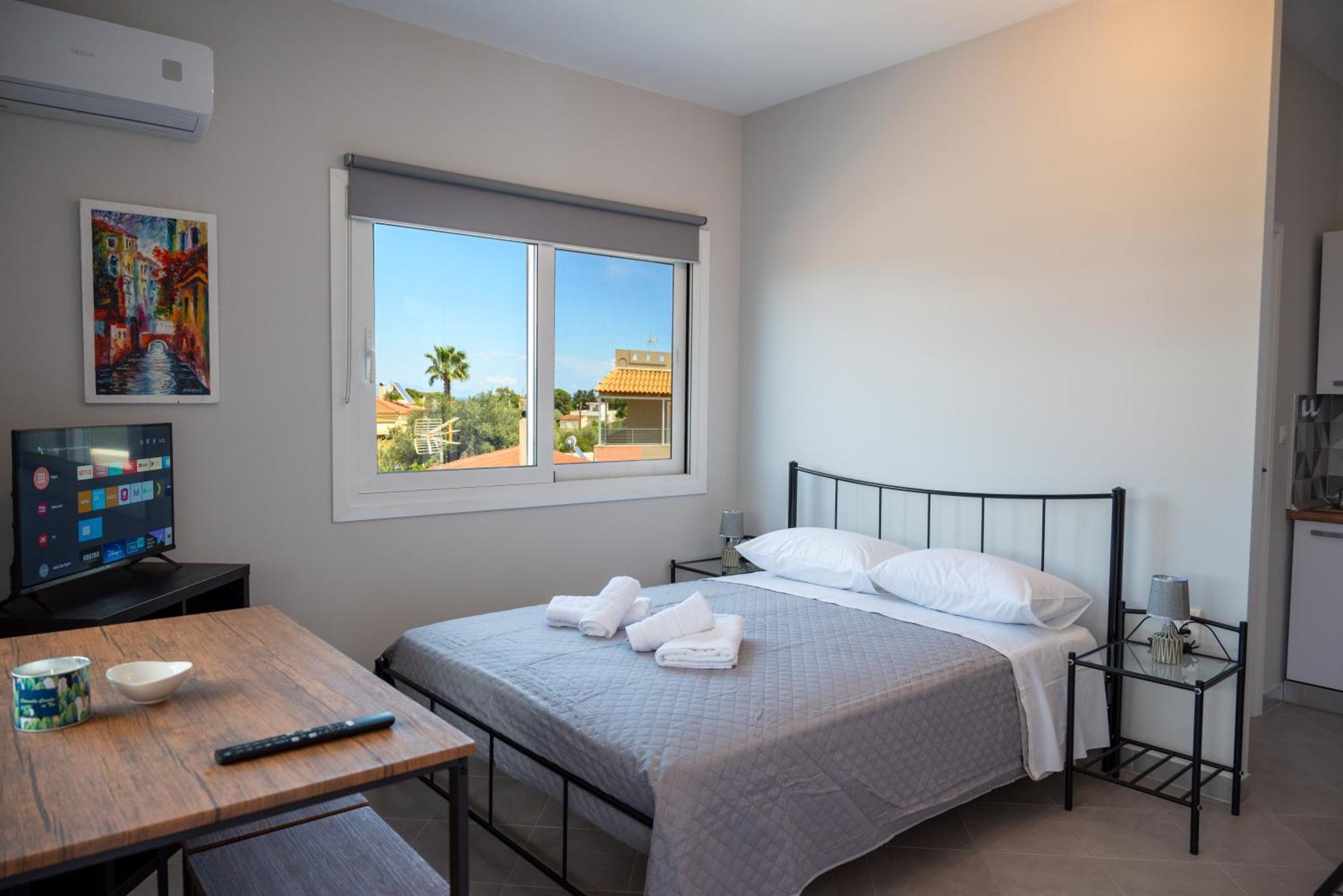 Airport Palmtree Apartments - 15Min From Airport Ártemida Kültér fotó